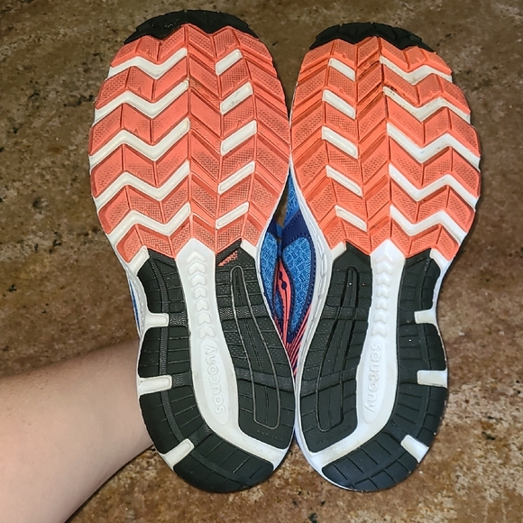 Saucony Cohesion 10 Women's Athletic Running Shoes in Blue Pink Womens Size 9 - Picture 14 of 14